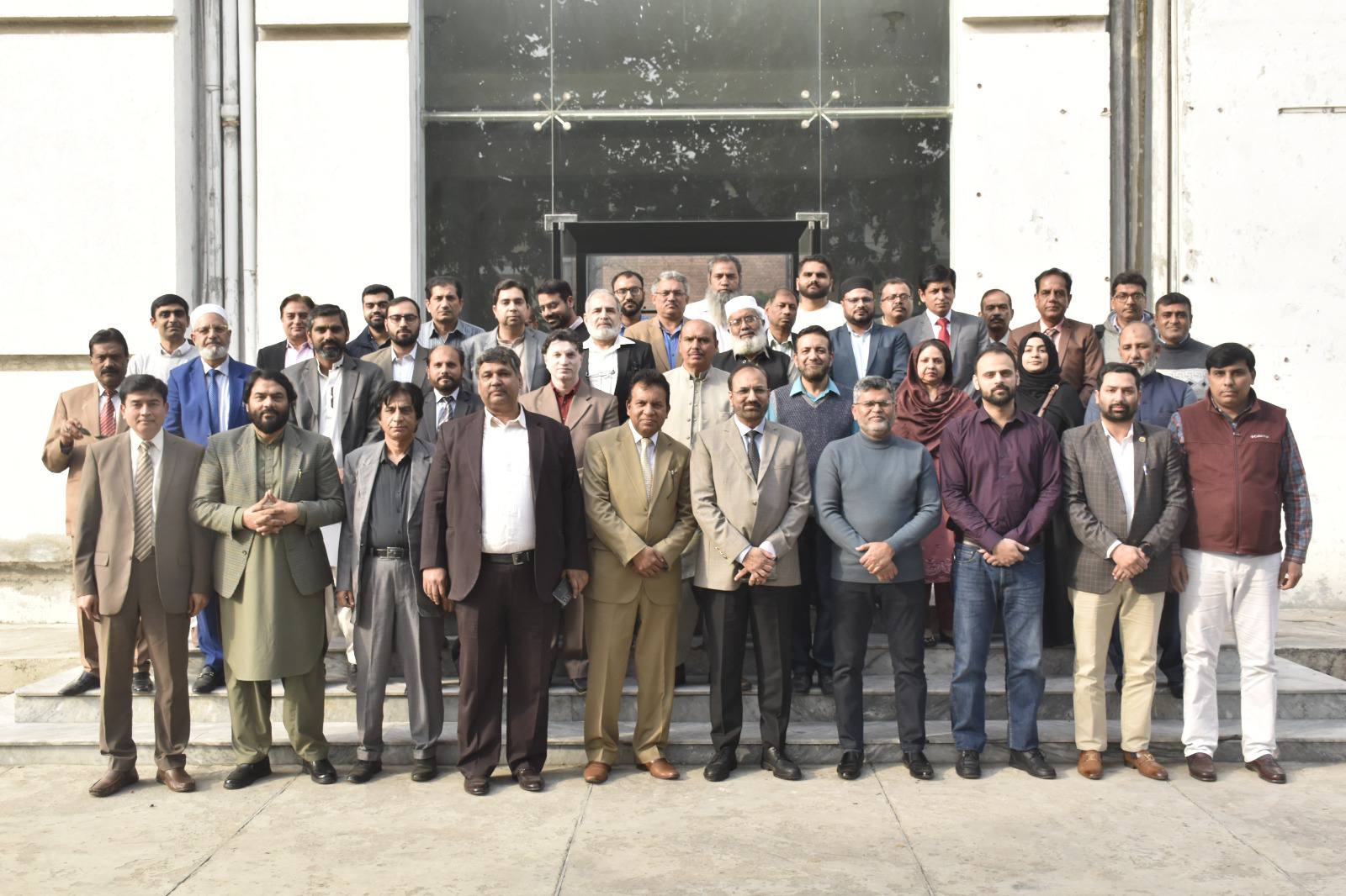 Vice Chancellor Prof. Dr. Shahid Munir (TI) is presiding over Annual General Body Meeting of Administrative Staff Association (ASA).