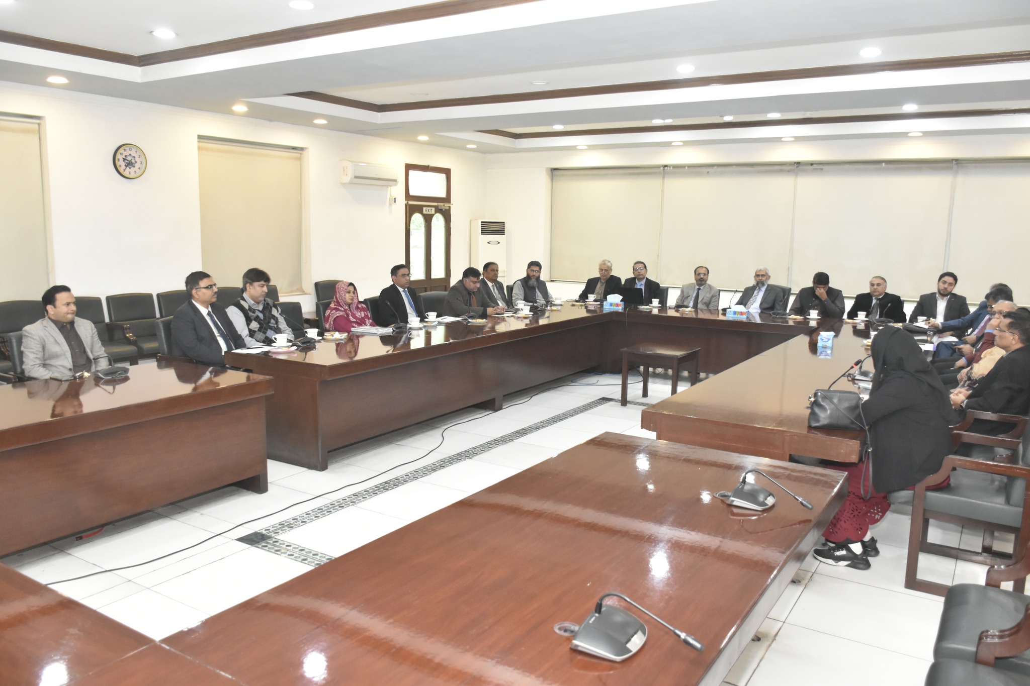 PEC Delegation Visits UET Lahore for Reaccreditation Review of IEER and IME Departments