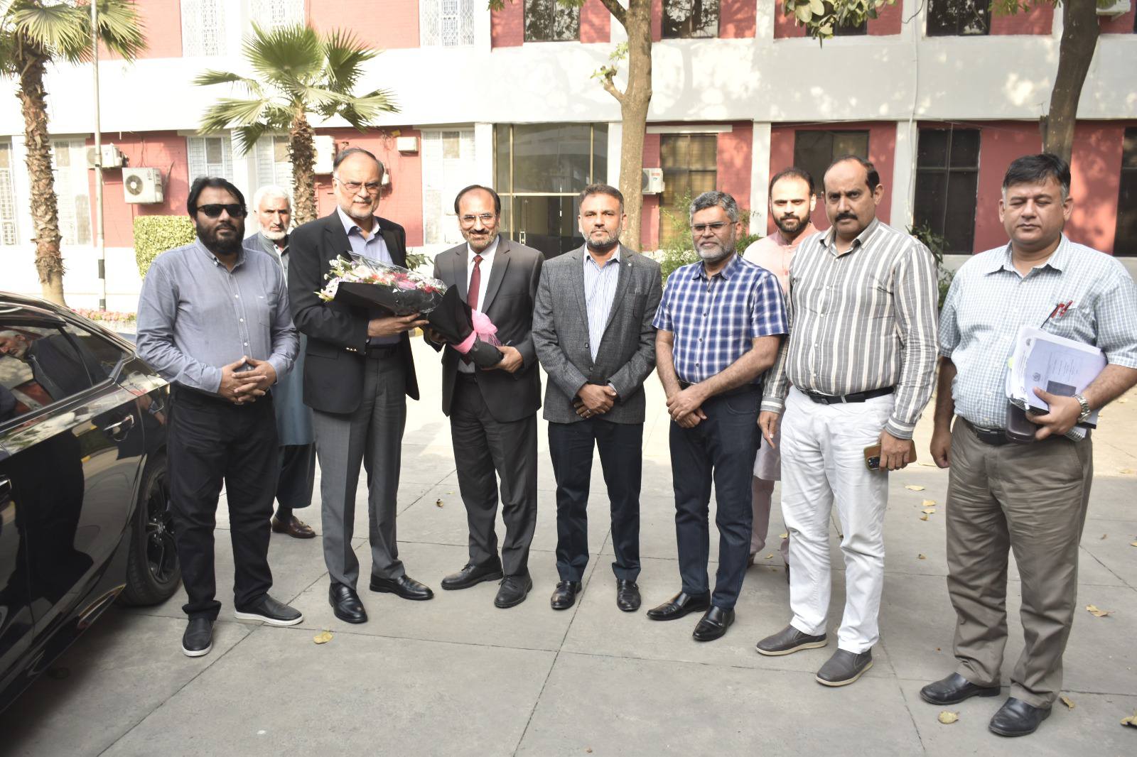 Federal Minister Ahsan Iqbal Inspects UET Infrastructure Projects, Approves New Developments