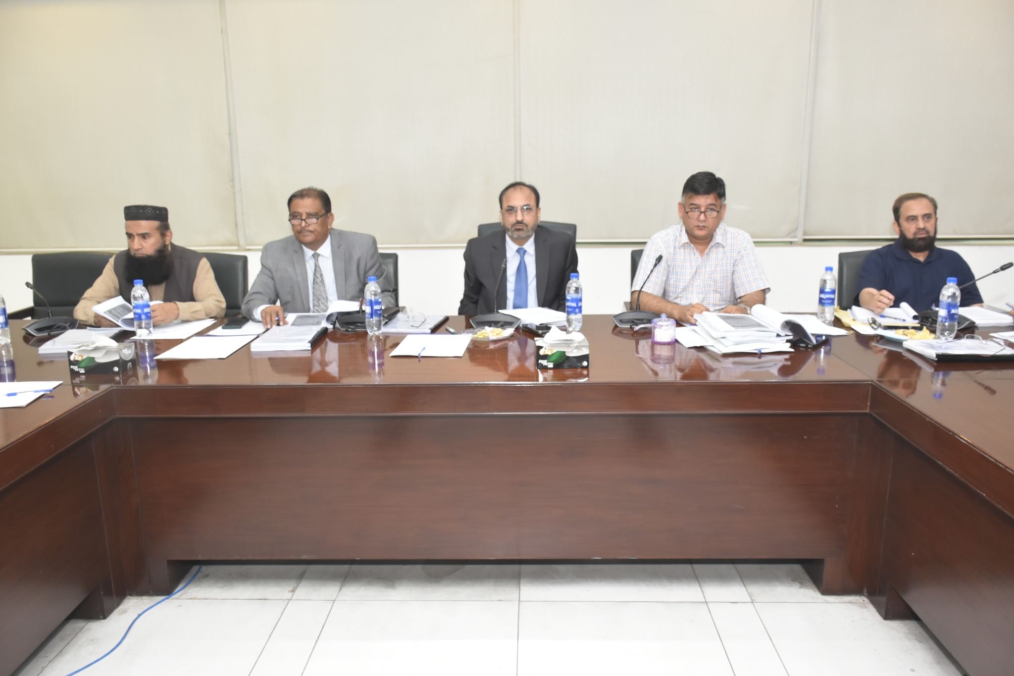 Vice Chancellor UET Chairs Campus Construction Committee Meeting with Senior Officials and Deans