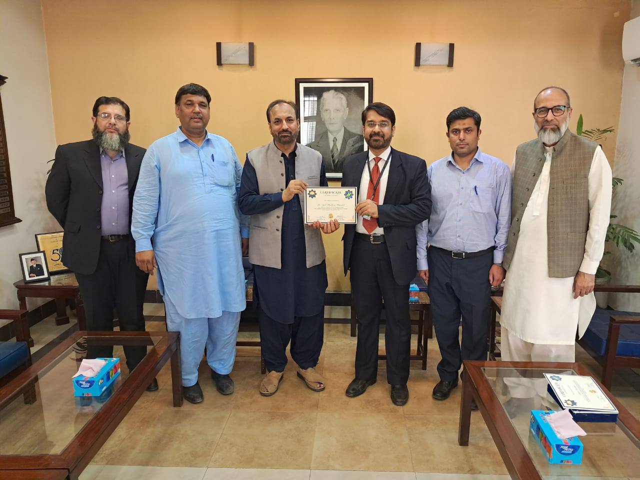 Honored Visit of Prof. Dr. Qaiser Durrani to UET Lahore