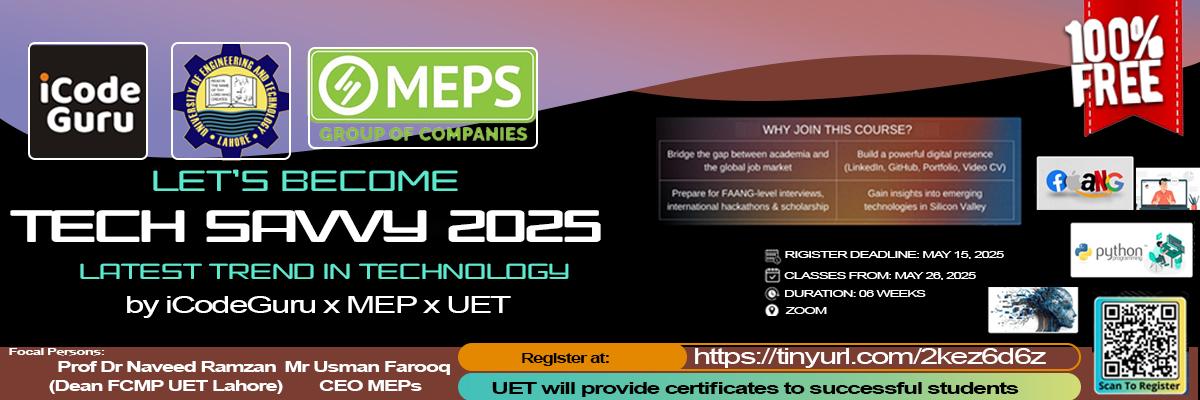 TECH SAVVY 2025 – Let’s Build Your Global Tech Career Banner