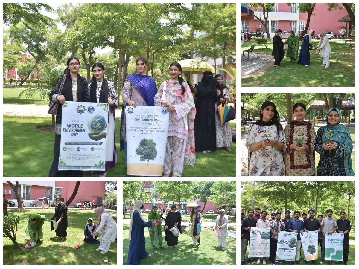 UET Lahore Organizes Awareness Walk on World Environment Day-1