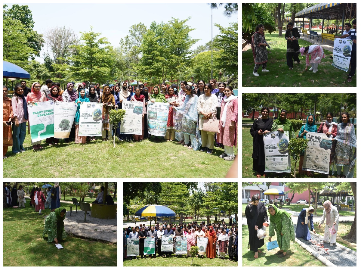 UET Lahore Organizes Awareness Walk on World Environment Day-2